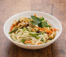 Морепродукты в сливочном соусе