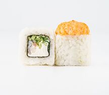 Запеченный Лава с креветкой