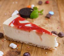 Чизкейк клубничный