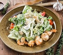 Цезарь с креветками