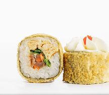 Пироженка с лососем темпура