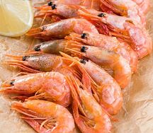 Креветки отварные