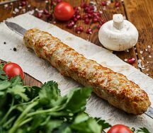 Люля-кебаб из курицы на мангале