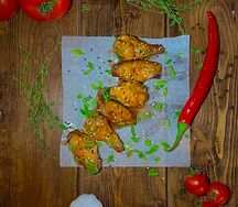 Жареные куриные крылышки