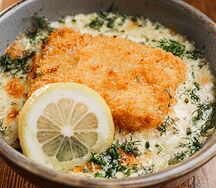 Треска, запеченная с овощами