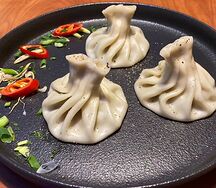 Хинкали с курицей