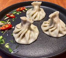 Хинкали с бараниной