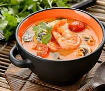 Суп Том Ям с морепродуктами