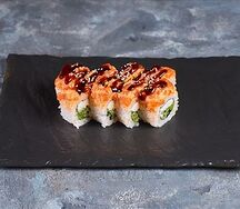 Ролл тар-тар с лососем