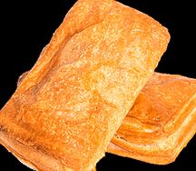 Слойка с малиной