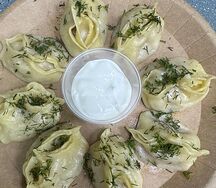 Манты с говядиной