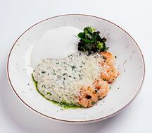 Ризотто с креветками