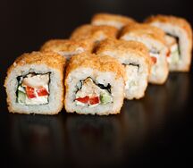 Темпура ролл с курицей