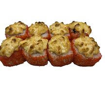 Запеченный ролл Калифорния сяке