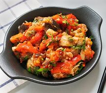 Соте с курицей