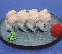 Запечённый Филадельфия ролл