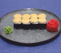 Запечённый мини-ролл с курицей