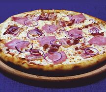 Пицца Бекон-лук