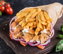 Гирос с курицей XL