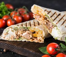 Шаурма от шефа с курицей