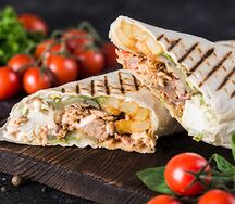 Шаурма со свининой