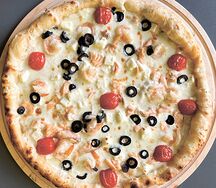 Сёмга с креветками