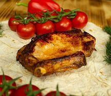 Шашлык из cвинoй корейки