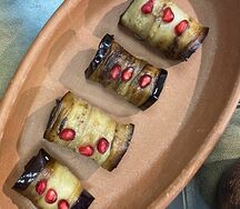 Баклажан с сыром