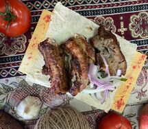 Шашлык из свиных рёбер