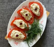 Помидоры с сыром