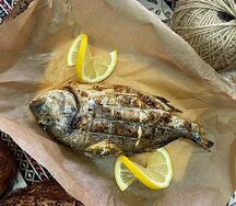 Дорада на углях