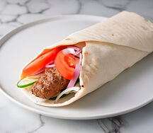 Люля-кебаб из телятины в лаваше