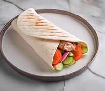 Шашлык из свинины в лаваше