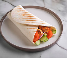 Шашлык из курицы в лаваше