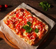 Римская пицца Маргарита