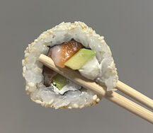 Калифорния с лососем