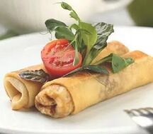 Блины с мясом