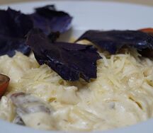 Феттуччине с курицей