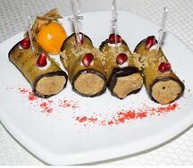 Баклажаны с ореховой начинкой