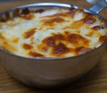 Жульен с креветками