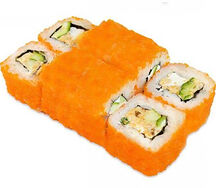 Калифорния с угрем ролл