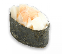 Суши Острый морской гребешок