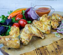 Шашлык из куриных крылышек