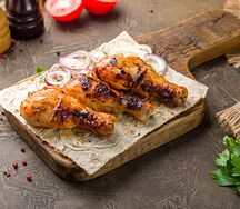 Шашлык из куриной голени