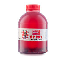 Фирменный компот Пират Пицца Смородиновый