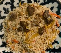 Плов с говядиной