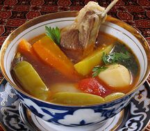 Шурпа с бараниной