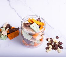 Манго в шоколаде ассорти, подарочная упаковка