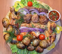 Ассорти шашлычное малое на гриле