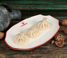 Хинкали с крабом 3 шт